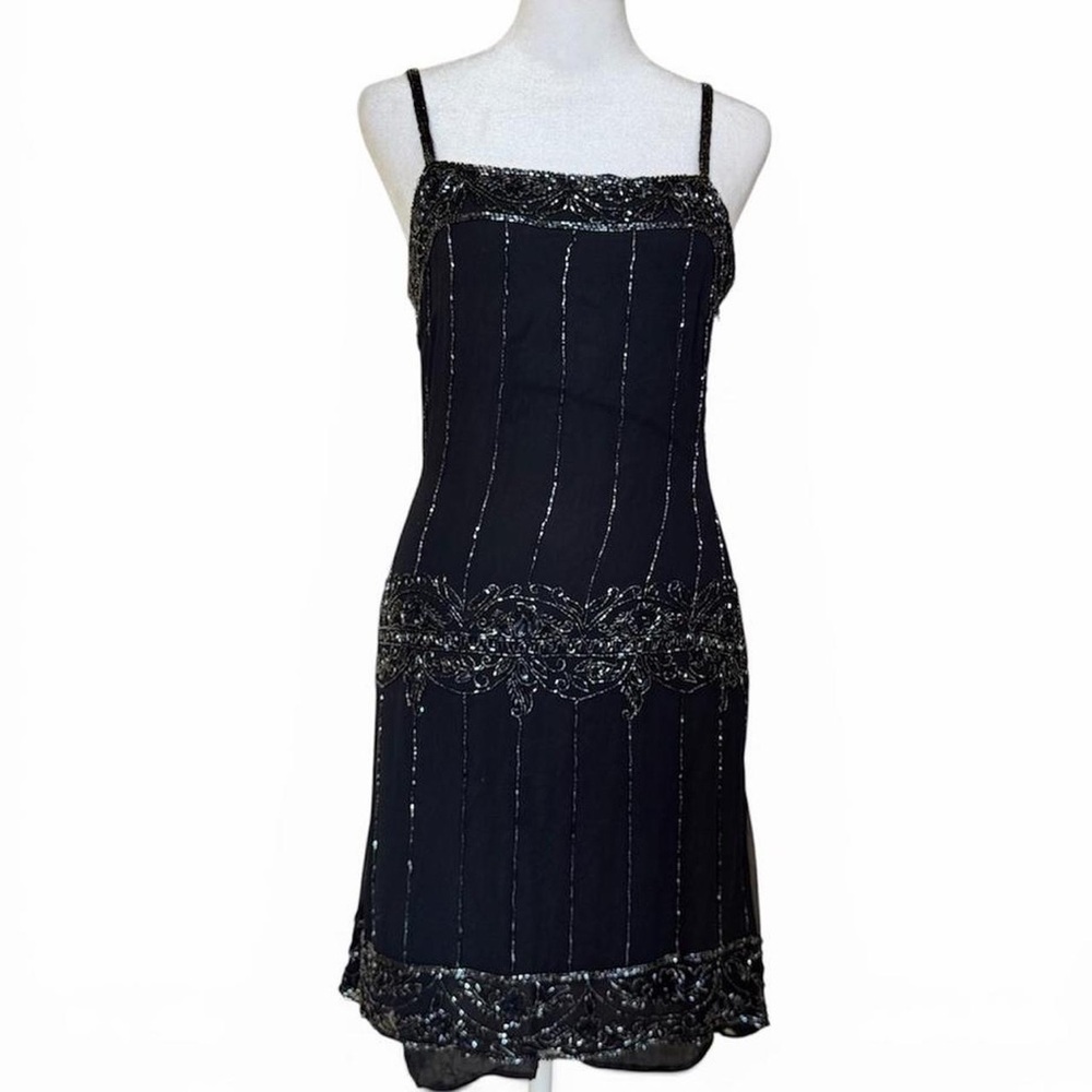 Ibiza Style Fully Beaded Spaghetti Strap Dress